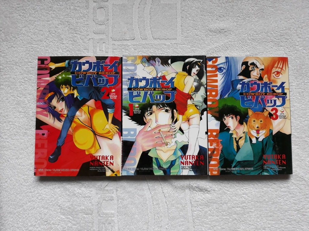 COWBOY BEBOP 3 tomy (cała seria) manga