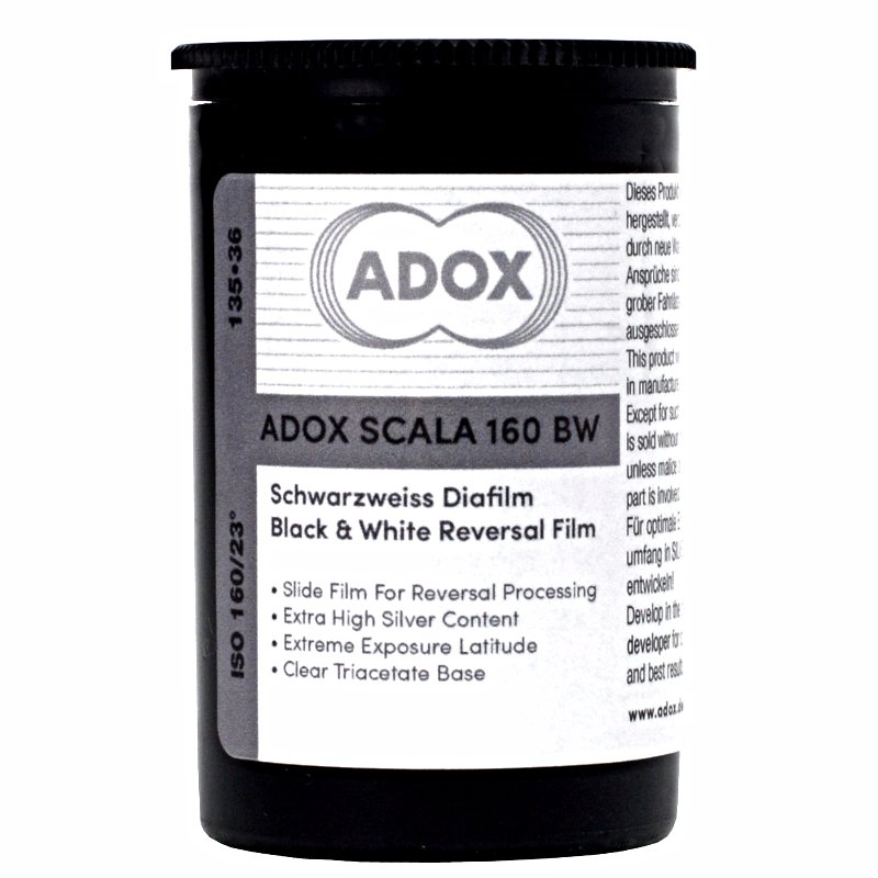 ADOX Scala 160/36 ( slajd czarno-biały )