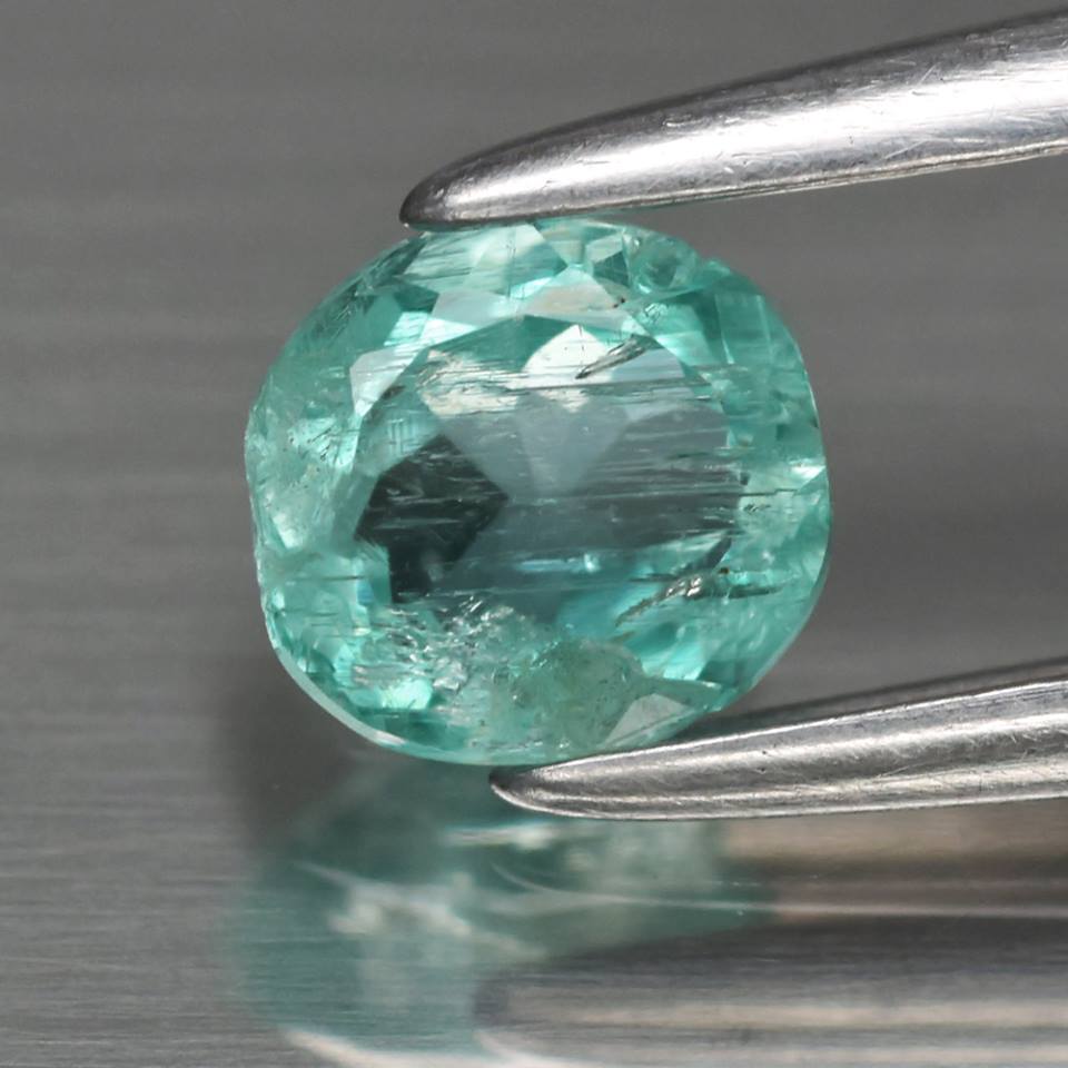 Naturalny Zielony Beryl 0.34 ct