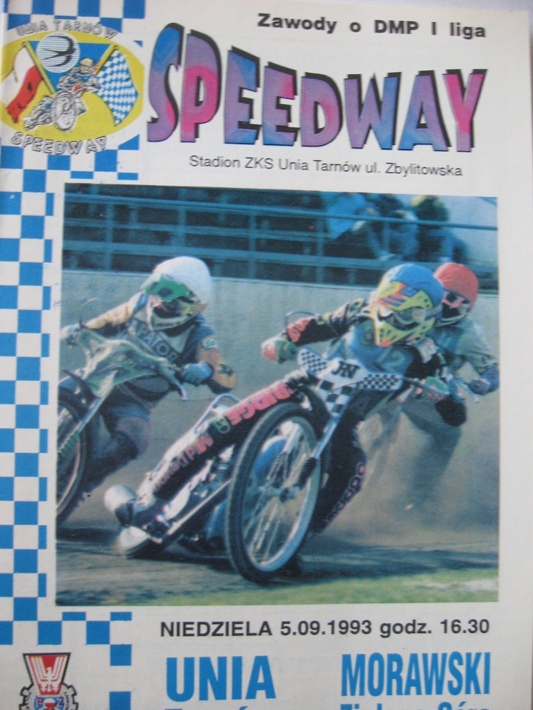 ŻUŻEL KS Morawski Zielona Góra -UNIA Tarnów 1993