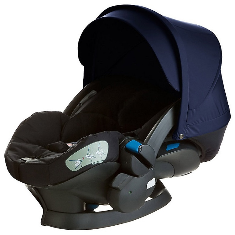 Fotelik STOKKE iZi Sleep X3 BeSafe 0+ Niebieski