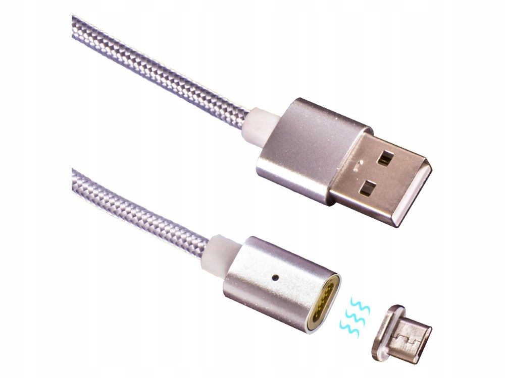 EB230 KABEL USB 2.0 - MICRO USB A-B MAGNETYCZNY 1M