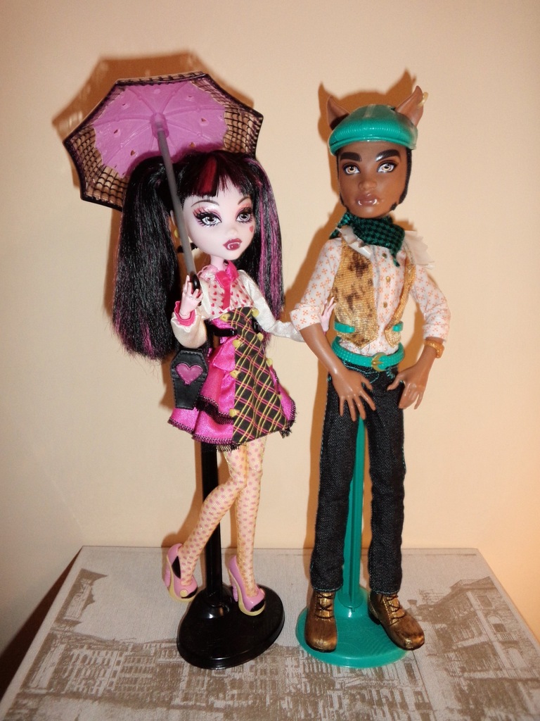Lalki Monster High - Draculaura i Clawd Wolf