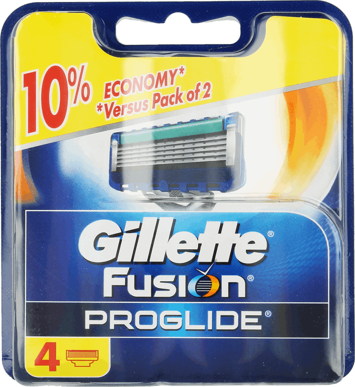 Gillette Fusion Proglide 4 szt. Oryginał PL
