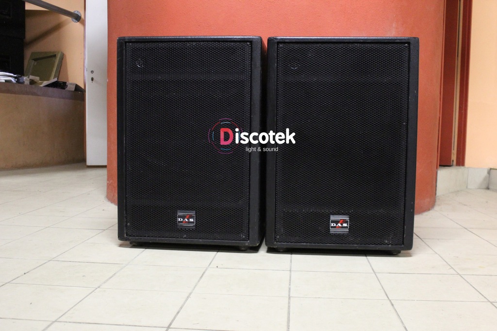 2 x subwoofer aktywny DAS Compact 18, nowe 22 tys