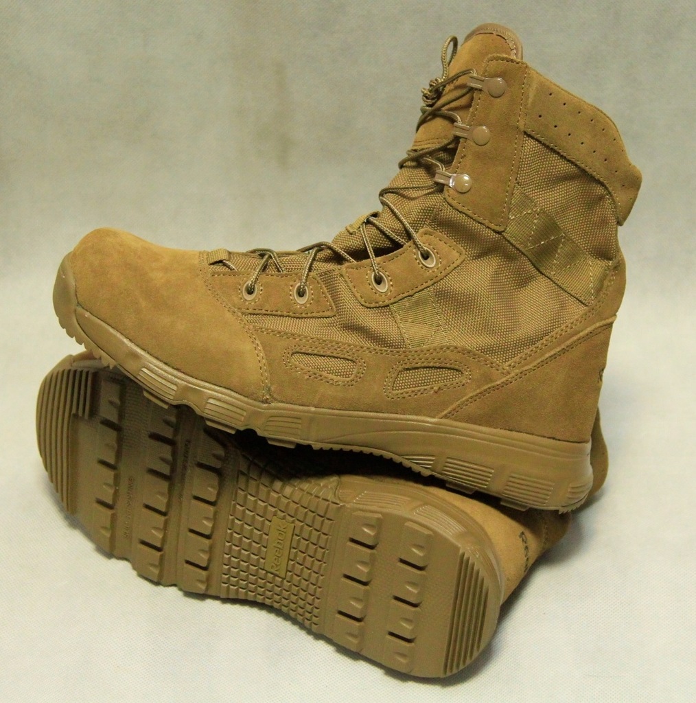 Reebok Hyper Velocity - RB8281 - Men's 8 Tactical Boots - Coyote