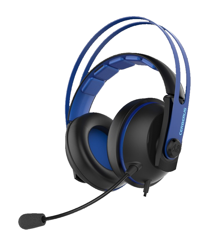 Słuchawki dla graczy ASUS Cerberus V2 niebieskie