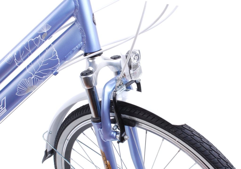 Damski rower miejski RLAND Itaka 26 21V 17 FIOLET 7210772338