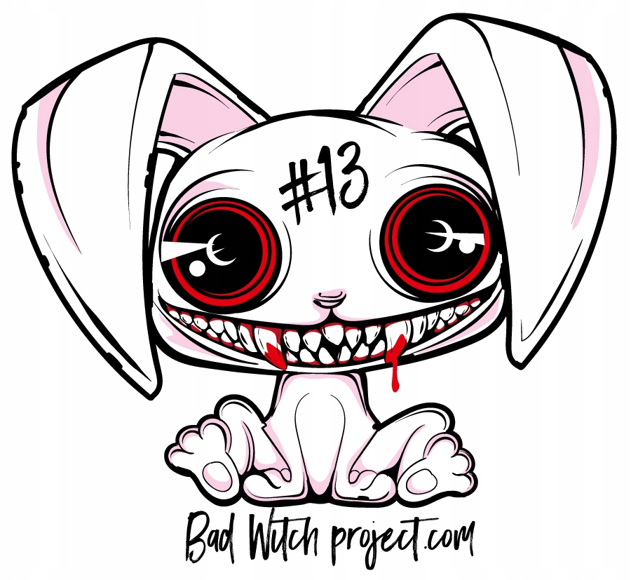Naklejka Samochodowa Bad Bunny 200 x 184 mm