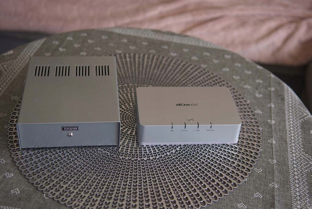 Arcam rDAC + Tomanek ULPS