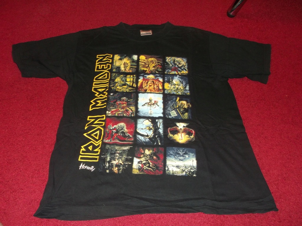 Koszulka IRON MAIDEN History Tshirt OKAZJA death