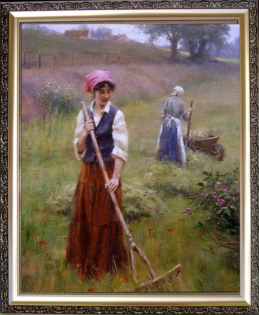 ZBIERANIE SIANA ___ kopia ręcznie malowana 40/50