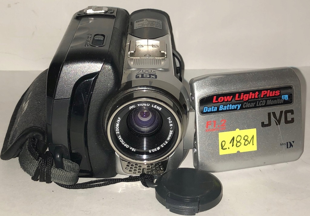 KAMERA VIDEO MINIDV JVC GR-DF425E NR R.1881/2380