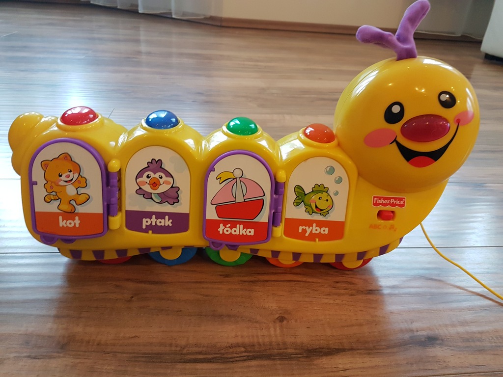 FISHER PRICE interaktywna dżdżownica