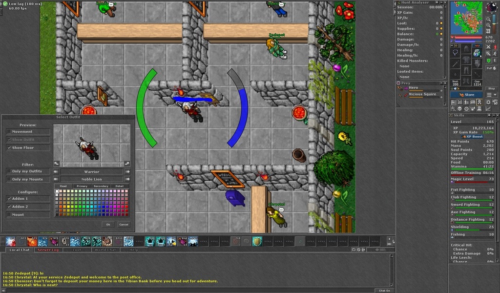 TIBIA BONA 105 ELDER DRUID
