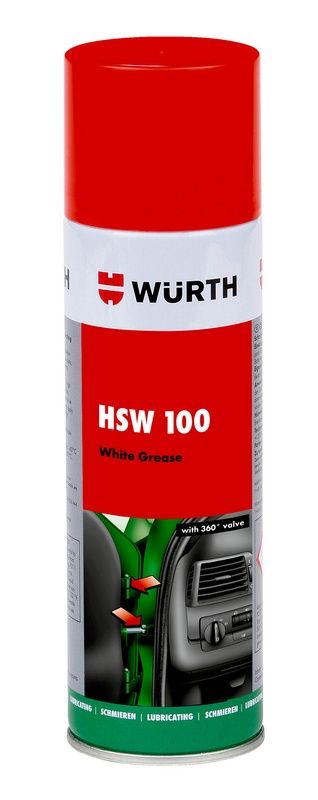 Biały smar HSW 100 półstały WURTH 0893104500