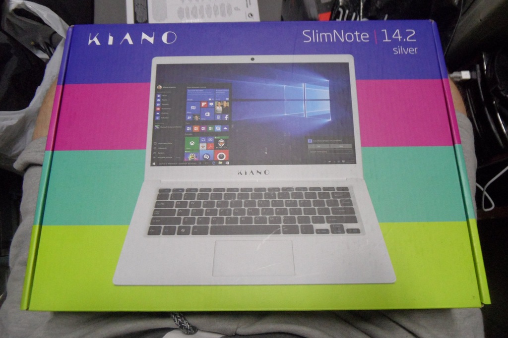 laptop Kiano SlimNote 14,2 Silver Nowy!!!