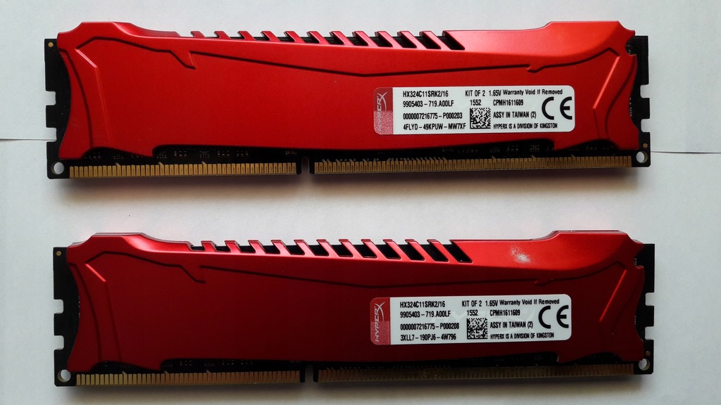HyperX Savage 2x8GB DDR3 2400MHz HX324C11SRK2/16 7623455584