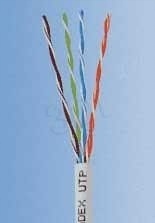 Kabel UTP Madex ( kat.5e 100m drut szary ULTRALINK