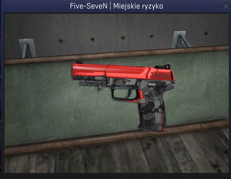 FIVE SEVEN MIEJSKIE RYZYKO URBAN HAZARD FN CS GO