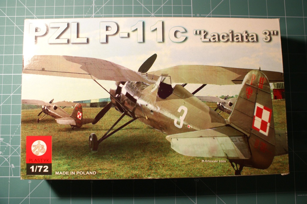 PZL P-11c ,,Łaciata 3" Plastyk 1/72