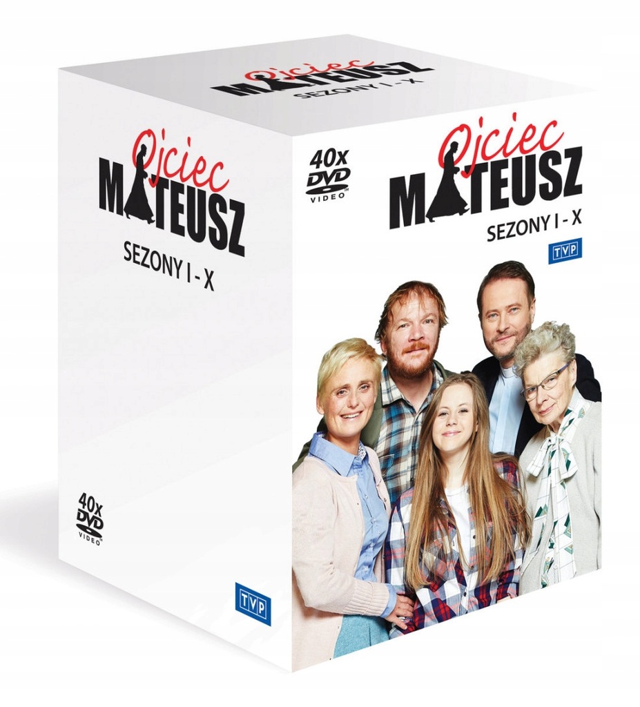 Pakiet. Ojciec Mateusz. Sezony 1-10, 40 DVD różni