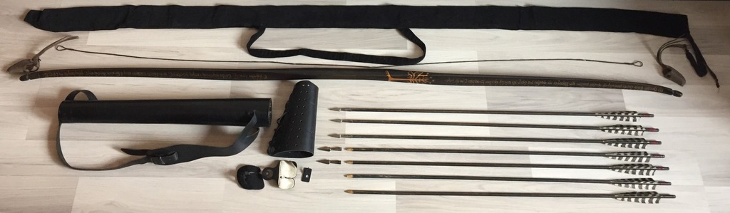 Łuk angielski 25kg Władca Pierścieni + duży zestaw