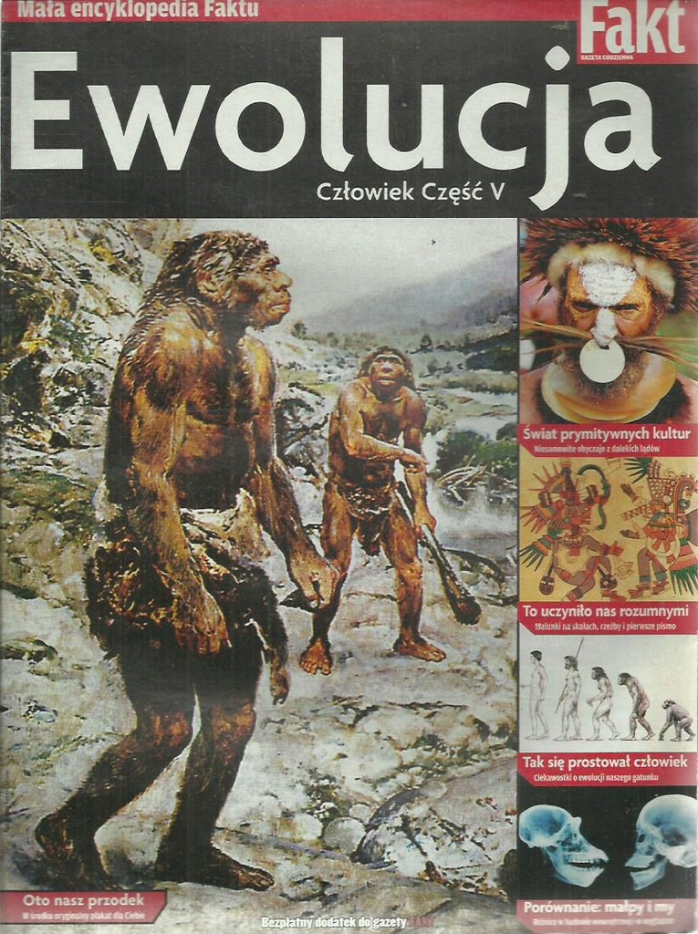 MAŁA ENCYKLOPEDIA FAKTU EWOLUCJA CZŁOWIEK V __!