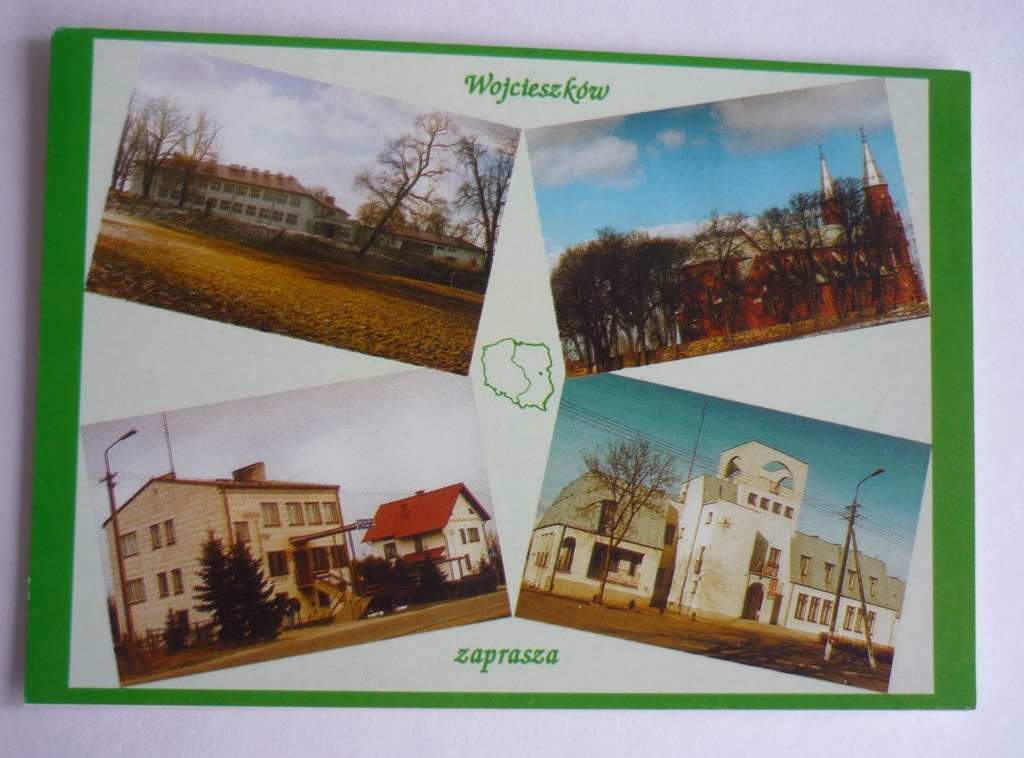 WOJCIESZKÓW pow ŁUKÓW szkoła kościół poczta