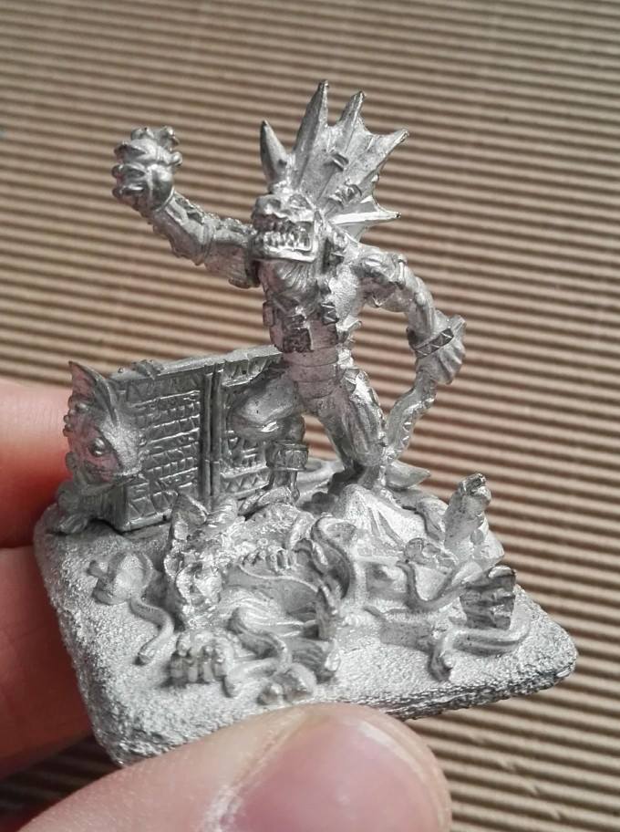 Lizardmen Skink Tehenhauin Prophet of Sotek METAL!