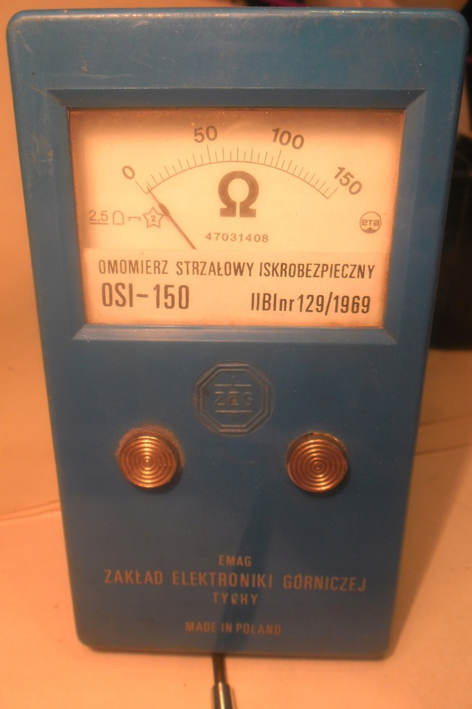 PRZYRZĄD URZĄDZENIE OMOMIERZ STRZAŁOWY 1969 ROK