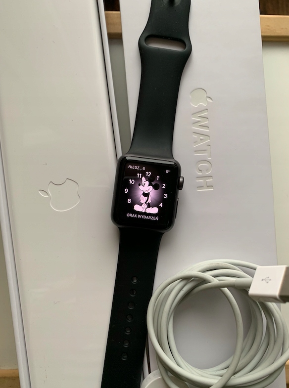 Apple watch 38mm s gry al blk sport new arrivals