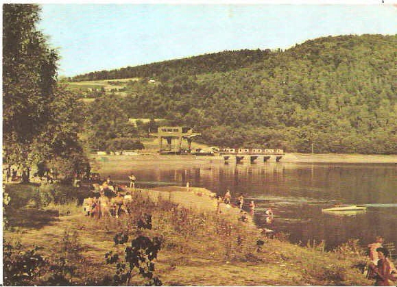 CZCHÓW -- PLAŻA NAD JEZIOREM - ZAPORA WODNA - 1967