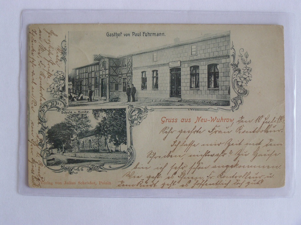 NOWE WOROWO NEU-WUHROW Drawsko Pomorskie 1904