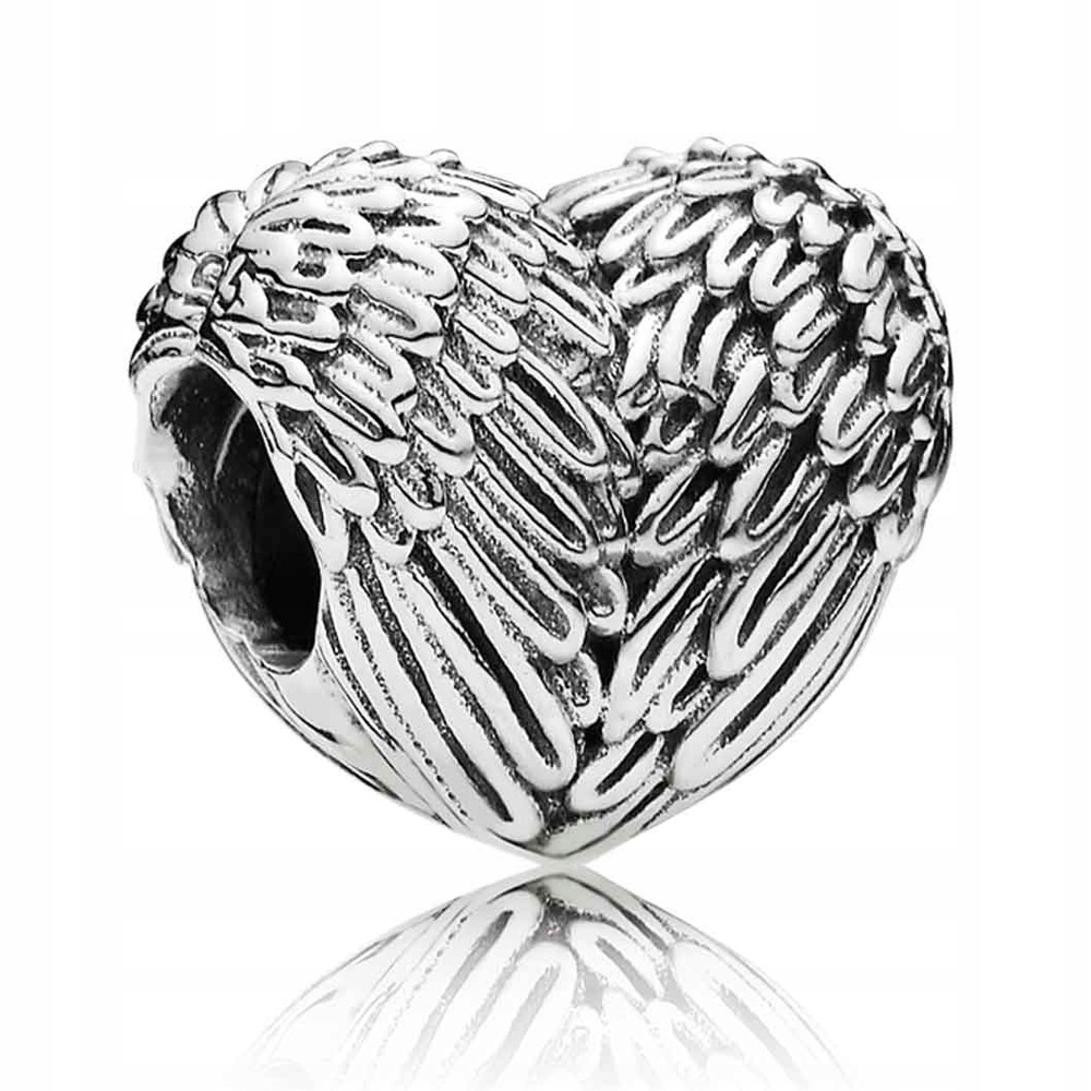 Pandora Charms ANIELSKIE PIÓRA serce 791283EN23