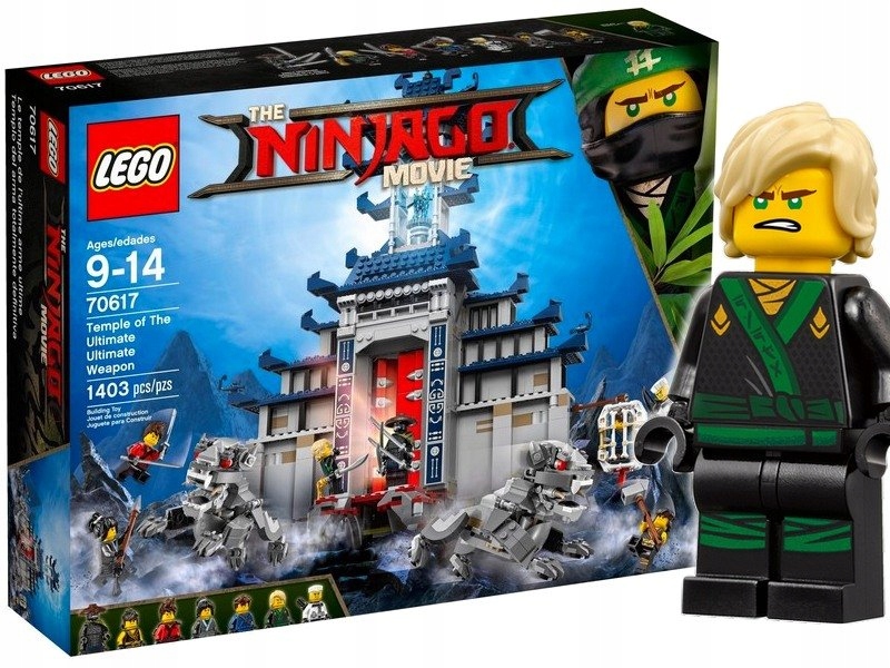 LEGO 70617 NINJAGO Świątynia XXL Zamek PEWNI SZYBK