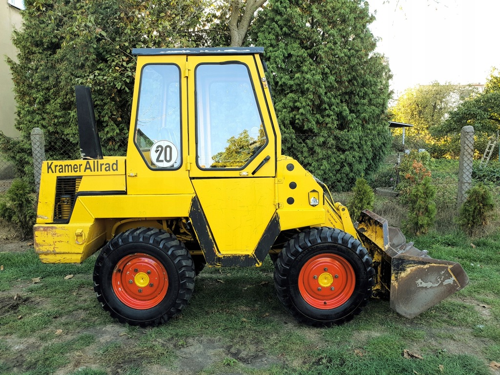 MINI ŁADOWARKA KRAMER 112 SL 4X4 Dwie Osie Skrętne