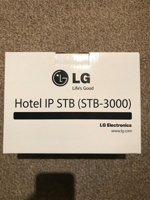 LG STB-3000 IPTV Hotel Set Top Box