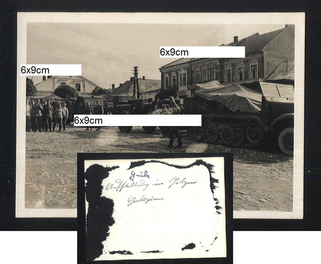 PILZNO k Tarnów Rzeszów Dębica 1939 Rynek Niemcy 