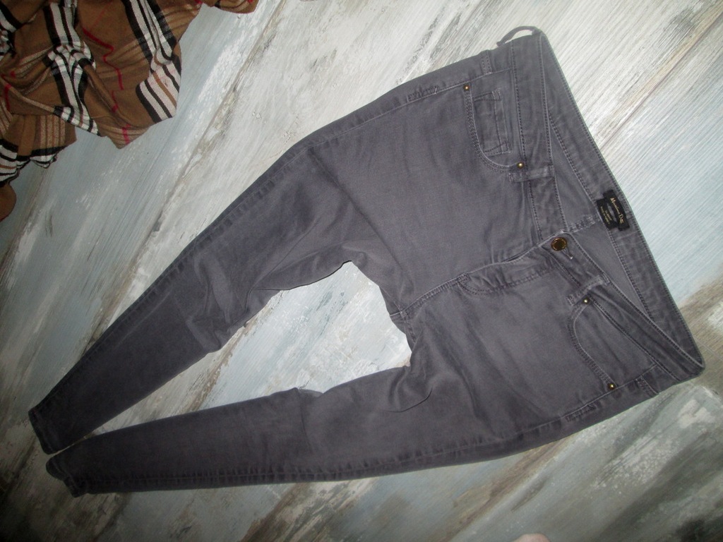 MASSIMO DUTTI  jeans extra stretch rurki 38 M
