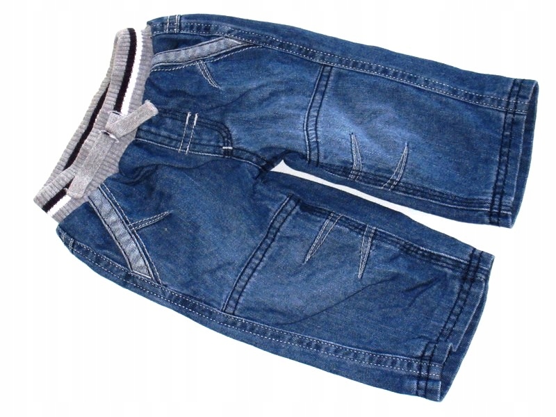G E O R G E spodenki jeansowe na podszewce 56/62