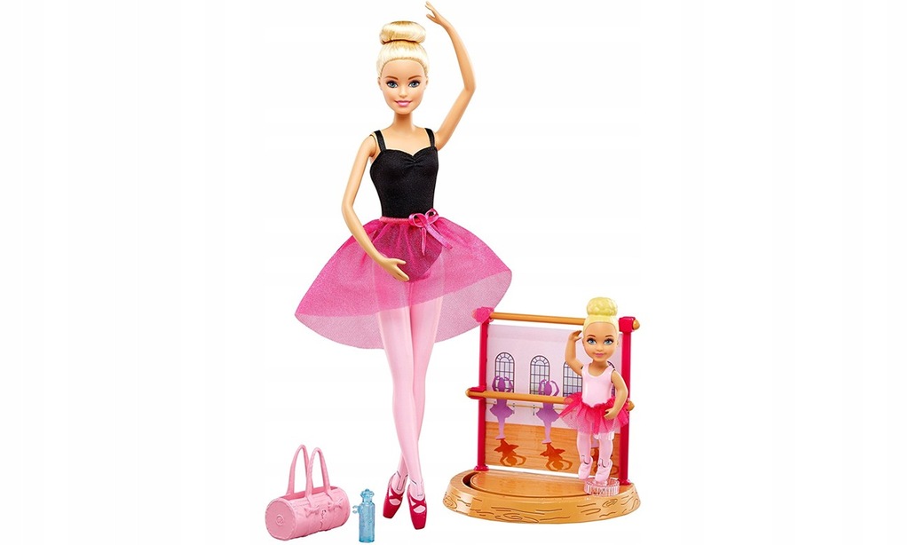 MATTEL Barbie Baletnica blondynka Zestaw DXC93