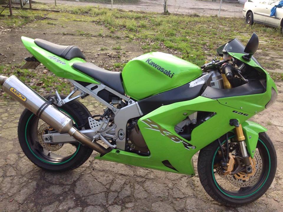 Undertail Nadkole Zadupek Kawasaki zx6r 636 03/04