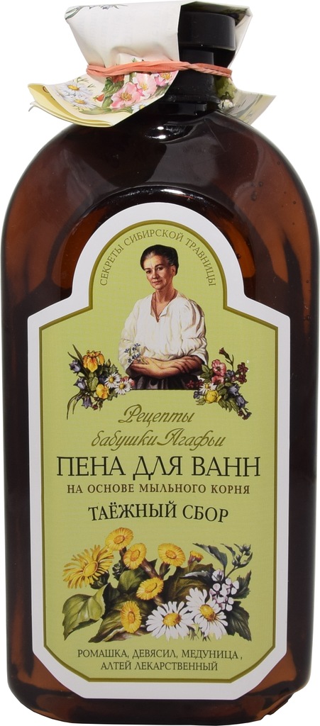 Babcia Agafia Piana Do Kąpieli Zioła Tajgi 500ml