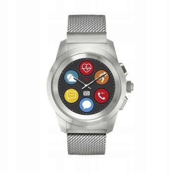 Smartwatch ZeTime Elite Petite srebrny/milanese