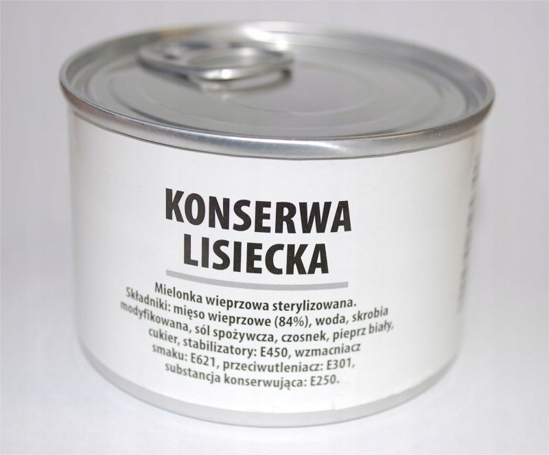 RACJA ŻYWNOŚCIOWA KONSERWA LISIECKA 190 gram