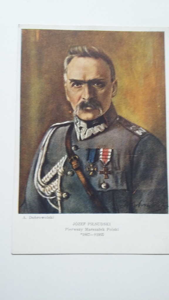 Karta pocztowa - Józef Piłsudski