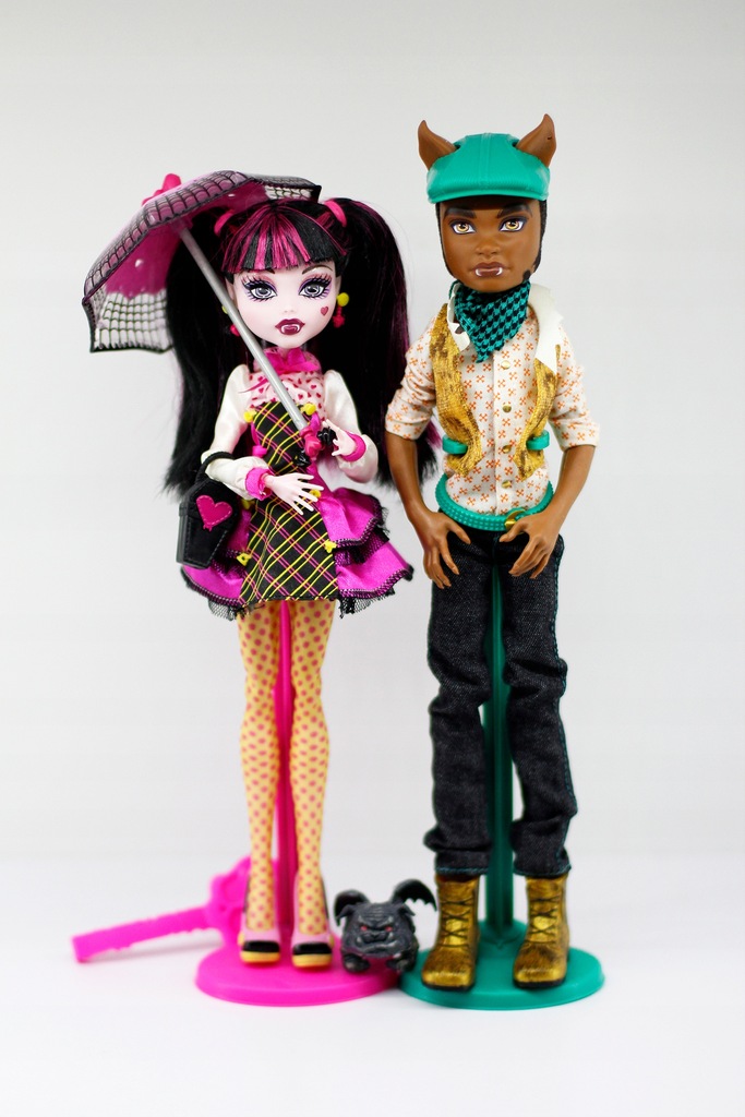 Monster High Clawd i Draculaura Basic UNIKAT