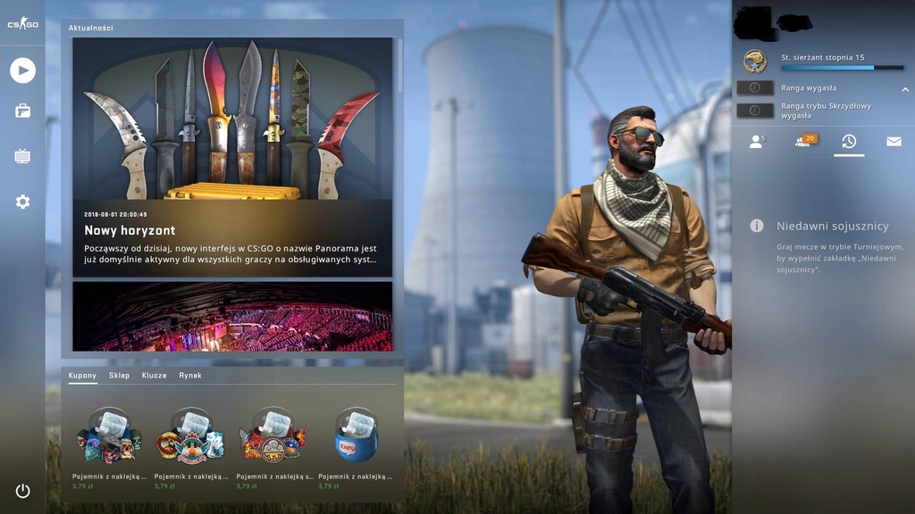 Konto Counter Strike Global Offensive CS:GO unrank