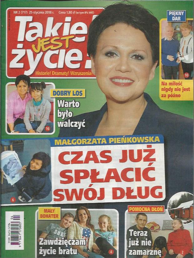 TAKIE JEST ŻYCIE nr 2/18 Historie, dramaty, wzrusz